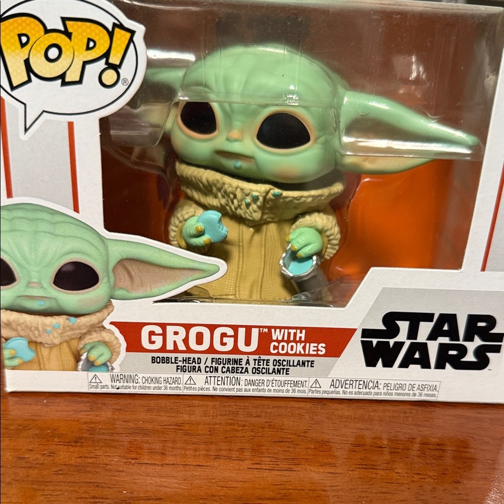 Funko Grogu with Cookies Collectible Figure